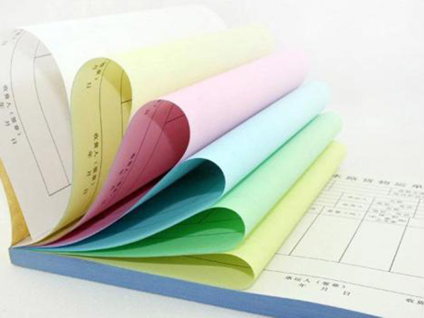 無碳復寫紙票據、不干膠